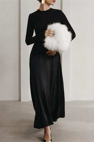 Long Sleeve Casual Maxi Dress