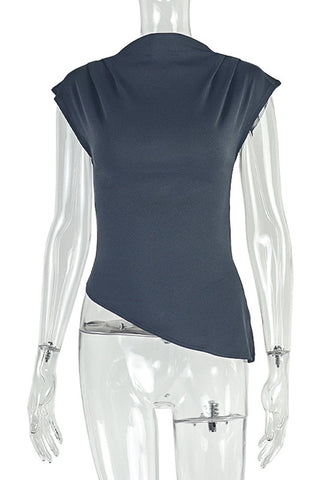 Asymmetric Hem Tank Top