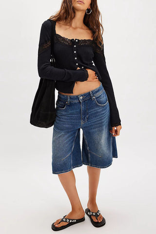 Casual Button-Front Shirt