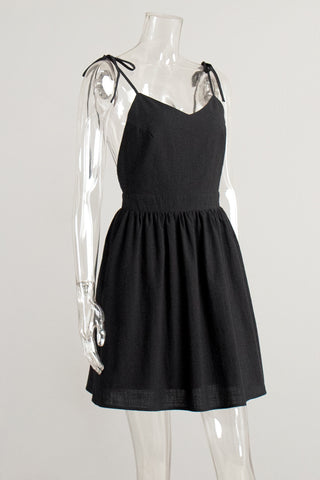 Strappy A-Line Casual Dress