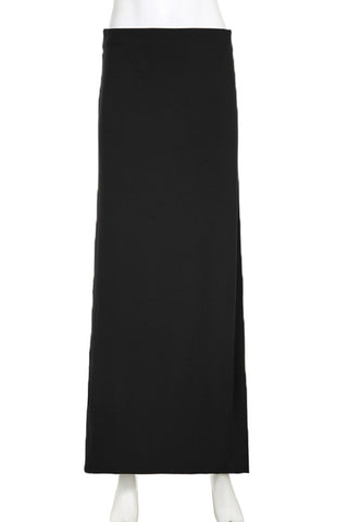 Sleek Skirt with Side Slit