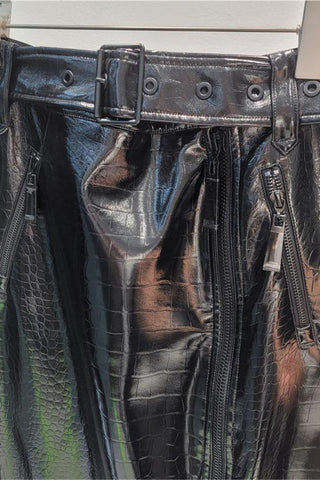 Zipper Detail Skirt