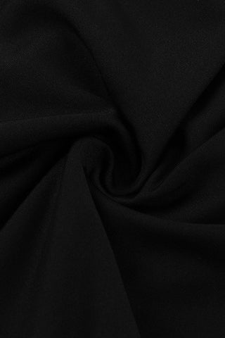 Halter Neck Mini Dress with Keyhole Detail