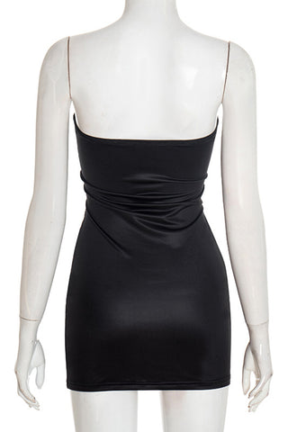 Strapless Halloween Casual Dress