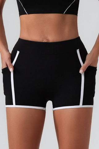 High-Waist Active Casual Shorts