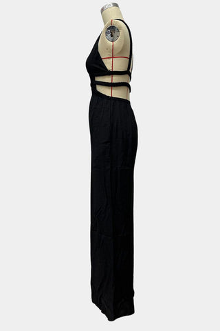 Strappy Wide-Leg Jumpsuit