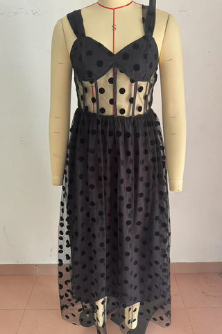 Polka Dot Night Out Dress