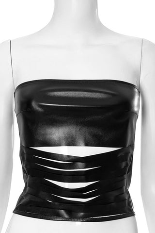 Strapless Cutout Tank Top