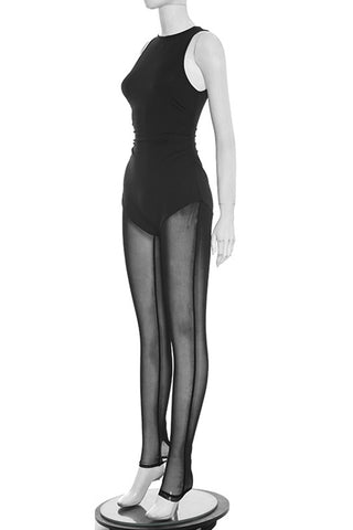 Sleeveless Bodysuit Jumpsuit