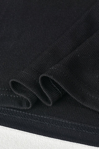 Heart Appliqué Two-Piece Casual Set