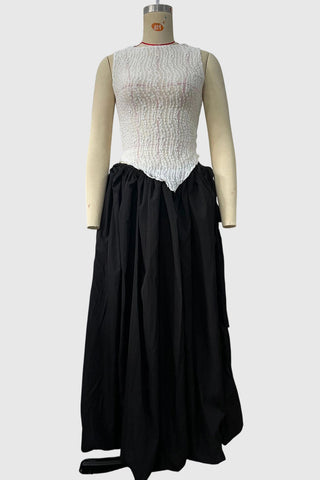 Elegant Maxi Skirt Ensemble