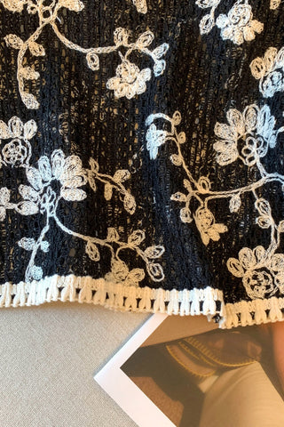 Floral Lace Sleeveless Top