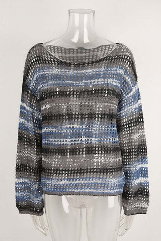Open-Knit Beach Cover-Up