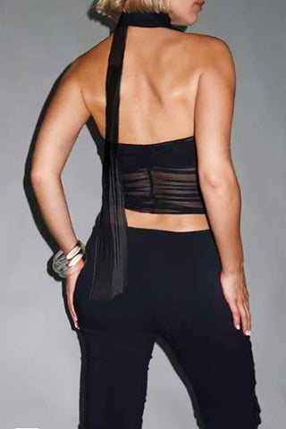 Asymmetric Neckline Tank Top