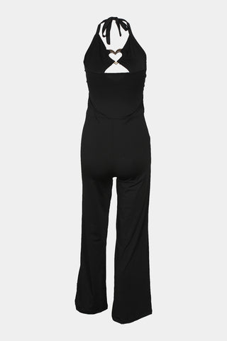 Heart Cut-Out Jumpsuit