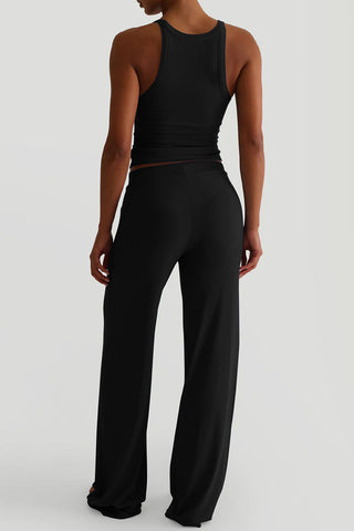 Ribbed Tank and Pants Set