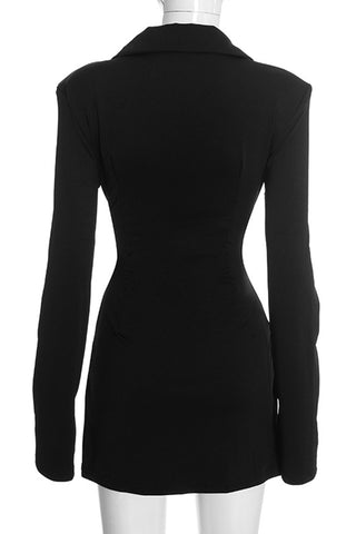 Stylish Ruched Casual Dress
