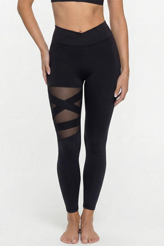 Cross Strap Fitness Top and Pants Set