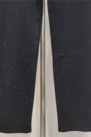 Sparkle Embellished Straight Jeans