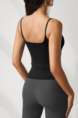 Sleek Scoop Neck Tank Top