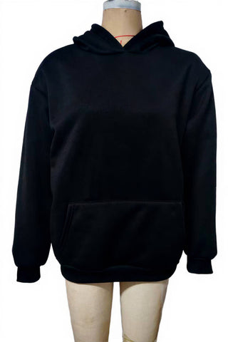 Hooded Sweatshirt with Mesh Back Design