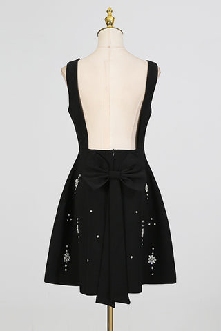 Embellished A-Line Evening Dress