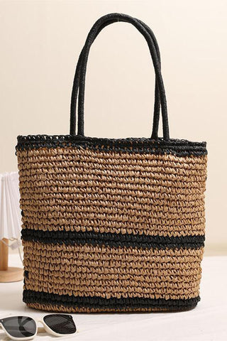 Chic Woven Tote Bag