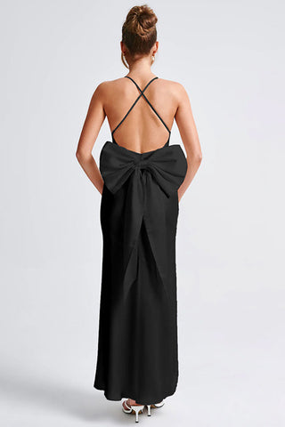 Elegant Spaghetti Strap Evening Dress