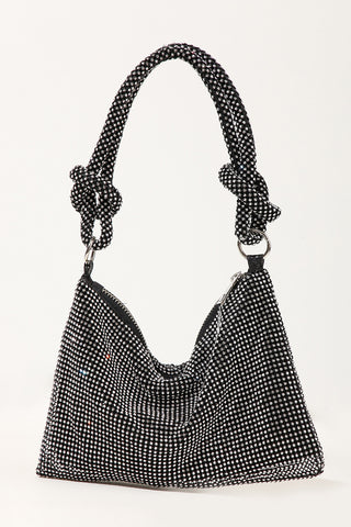 Knotted Strap Evening Bag
