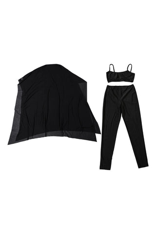 Elegant Draped Pants Set
