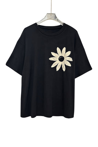 Floral Pattern T-Shirt