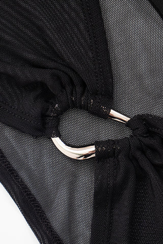 Asymmetrical Ring-Detail Tank Top