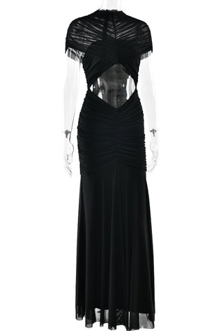 Elegant Cutout Evening Dress