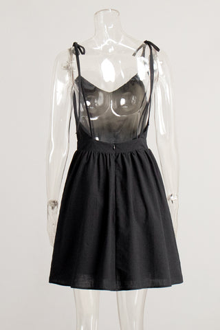 Strappy A-Line Casual Dress