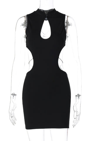 Cutout Bodycon Casual Dress