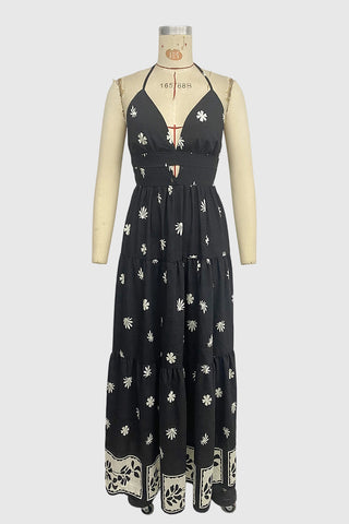 Floral Tiered Maxi Dress