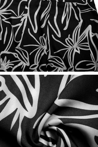 Floral Wide-Leg Pants