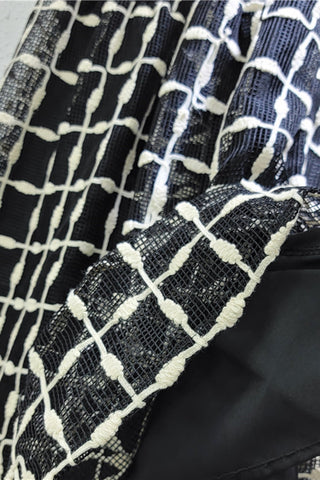 Geometric Pattern Skirt