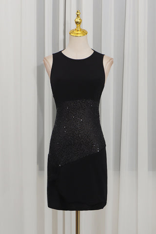 Sequin-Accent Night Out Dress