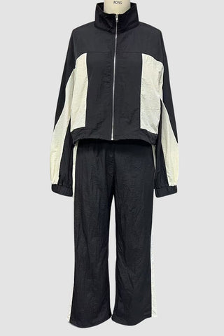 Sporty Track Pants Set
