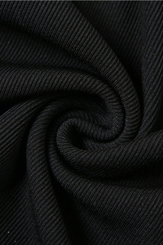 Halter Neck Ruched Tank with Rings