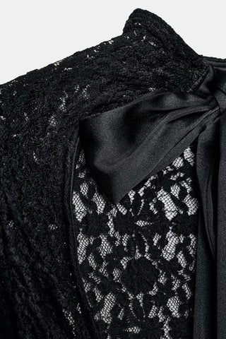 Elegant Lace High-Neck Bodysuit