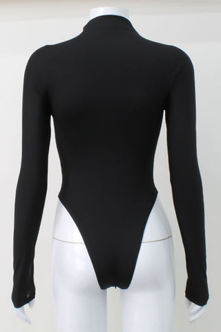 Sheer Sleeve Bodysuit