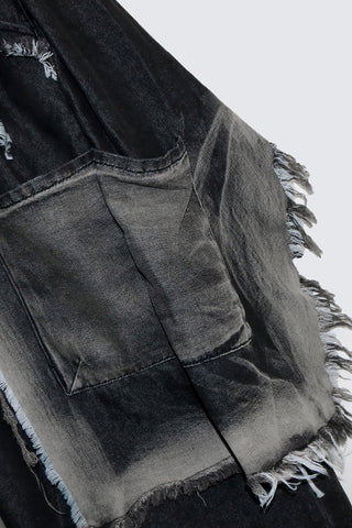 Distressed Harem Boyfriend Jeans