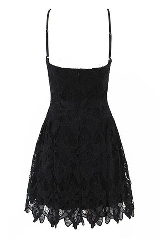Lace Spaghetti Strap Dress