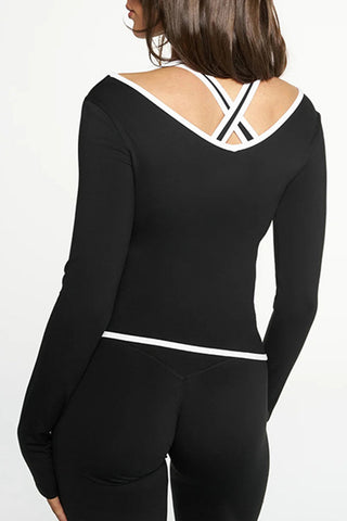 Elegant Long-Sleeve Pants Set