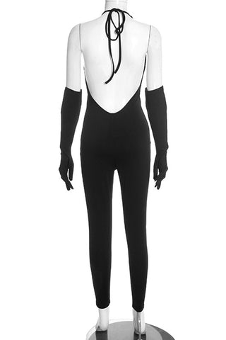 Elegant Halter Neck Jumpsuit