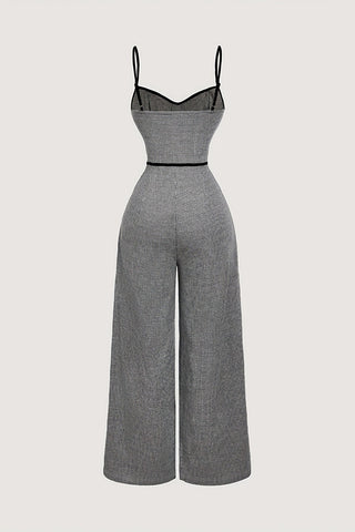 Strappy Wide-Leg Jumpsuit