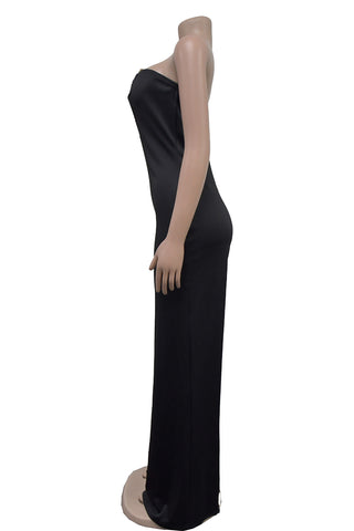 Strapless Wide-Leg Jumpsuit