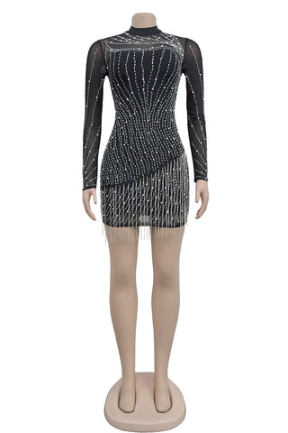 Embellished Night Out Mini Dress